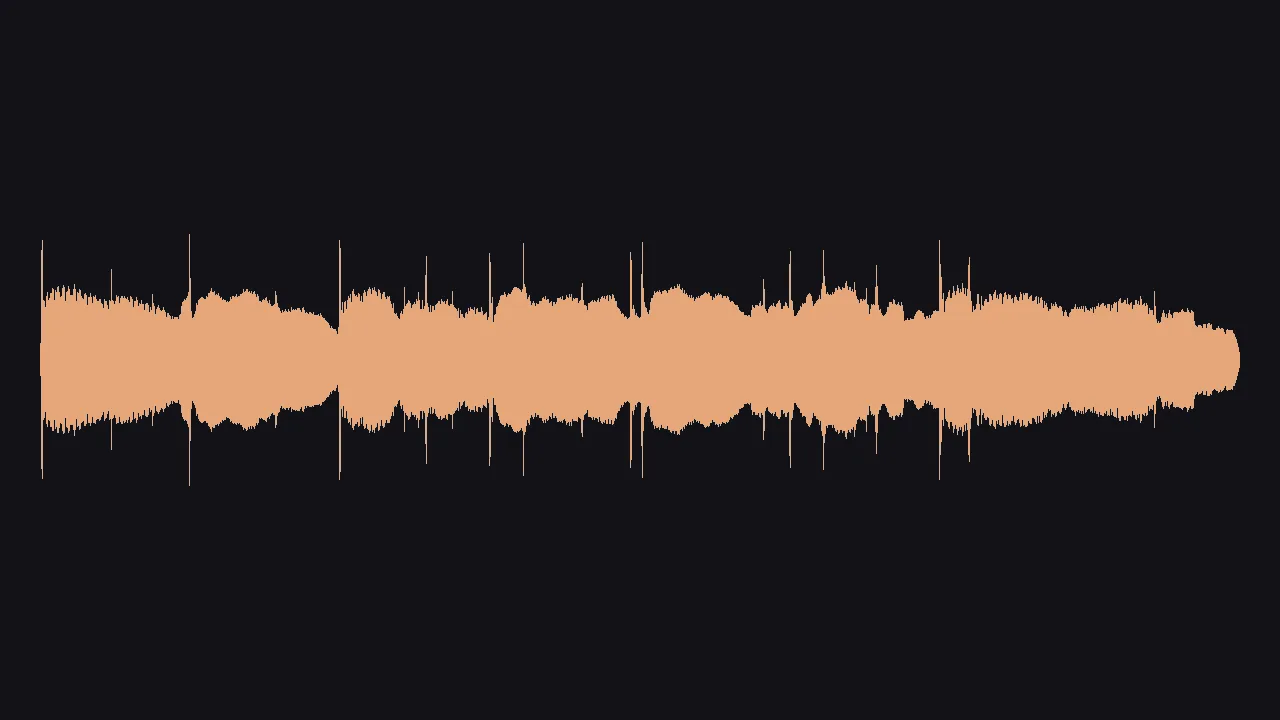 Trenta secondi di hip hop lo-fi con accordi di Rhodes e fruscio di vinile