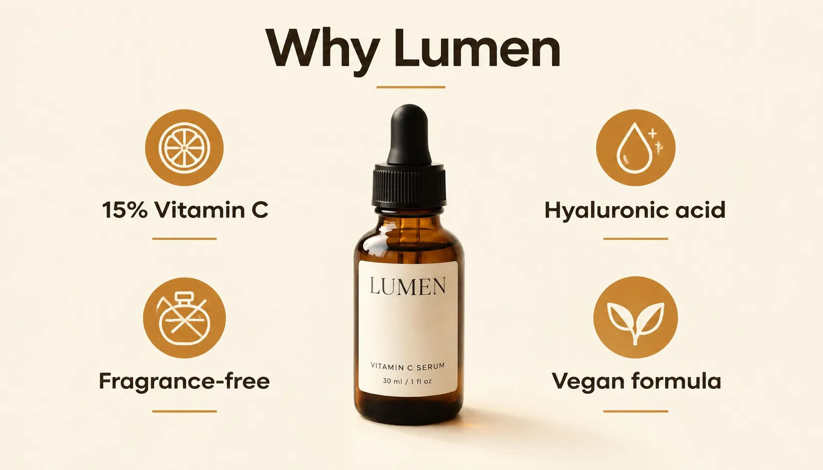 وحدة A+: لماذا Lumen، مع أربع بطاقات للميزات