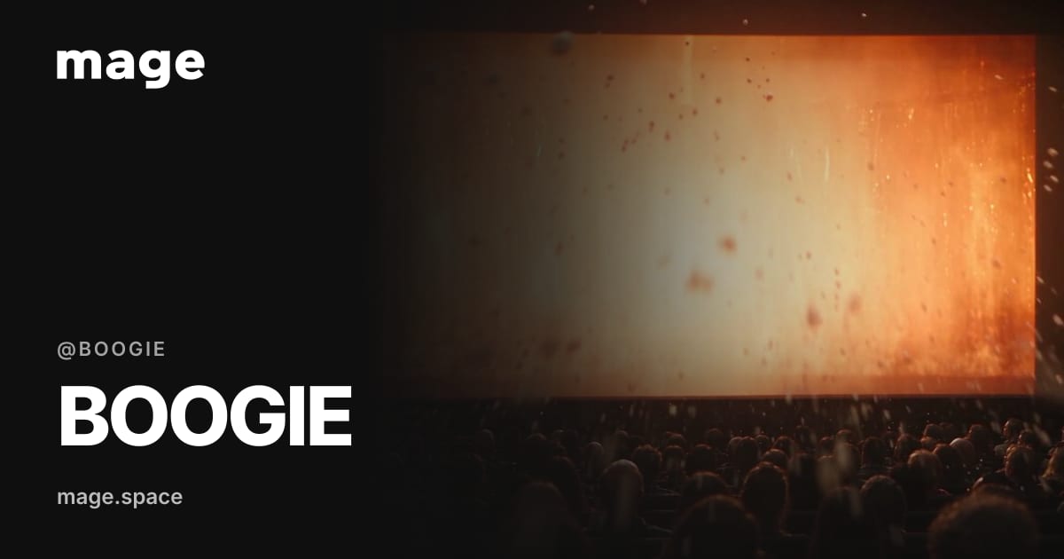 Boogie (@Boogie): AI art and videos on Mage